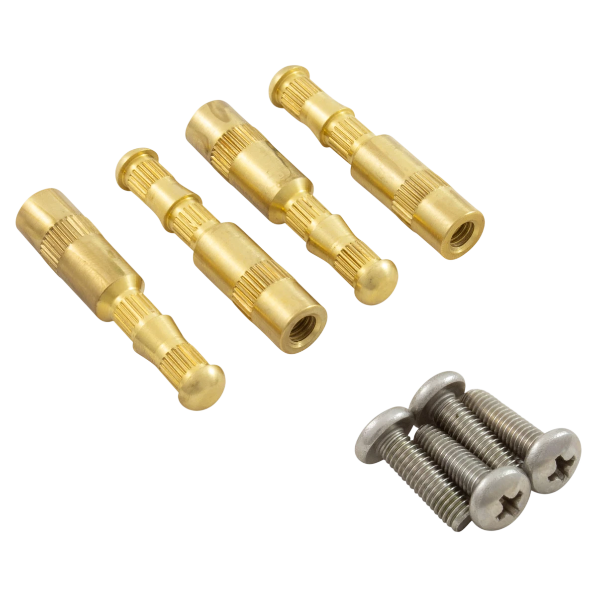 AquaStar Brass Inserts and Screws 4-Pack (BIK4) — included parts