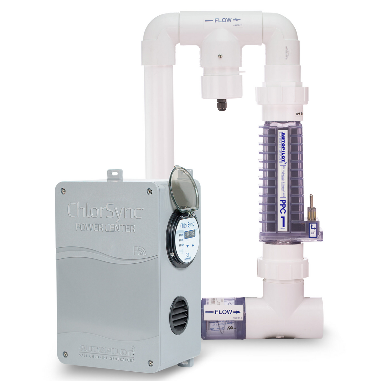 AutoPilot ChlorSync Gen II and PPM1 Manifold for Up to 30,000 Gallons