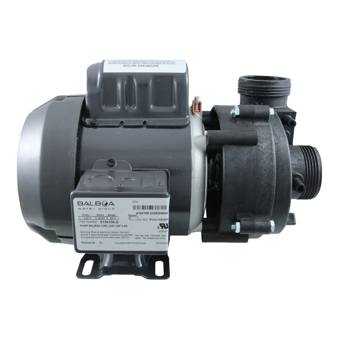 Balboa Water Group 6154106-S Circulation Pump - 230V - 1/15HP