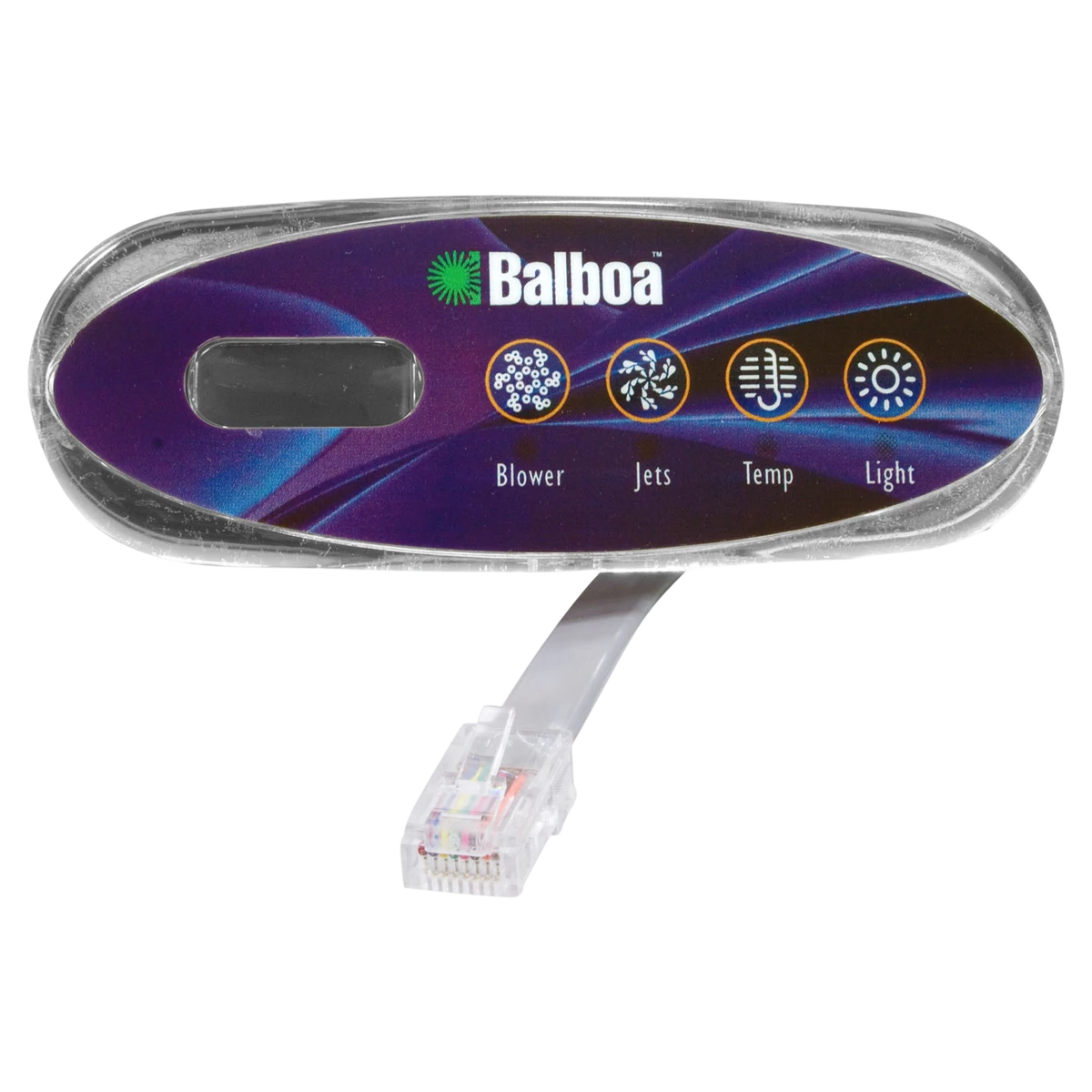 Balboa Water Group VL200 Blower/Jets/Temp/Light Topside (52144KIT) — straight on view