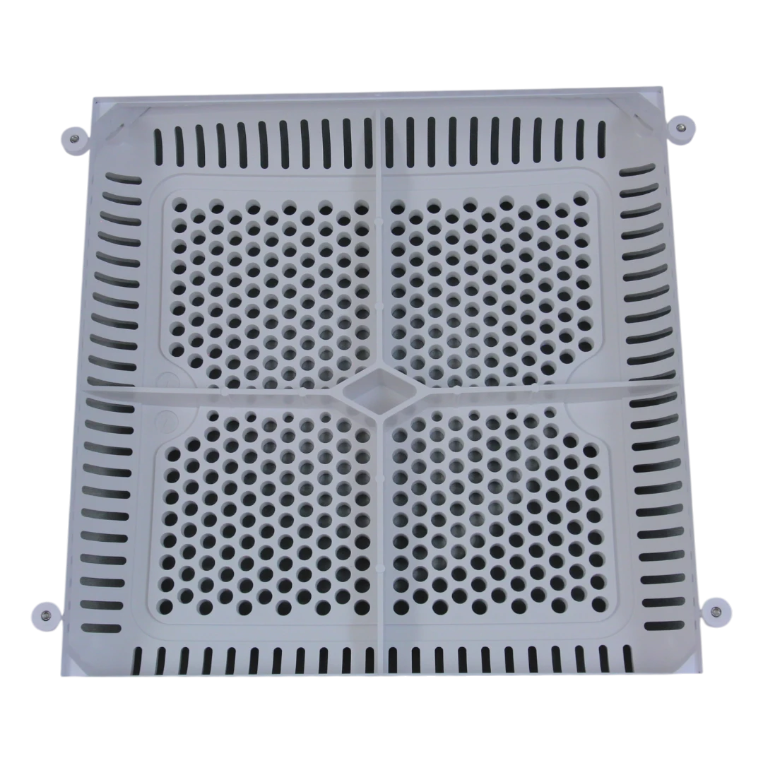 Bottom View of Hayward WG1032HF2PAK2 12-inch Drain Cover