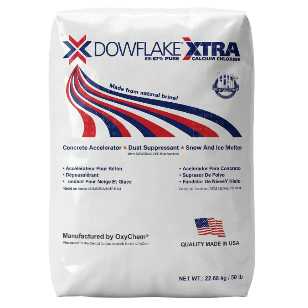 Calcium Chloride Flakes - 50 lb Bag