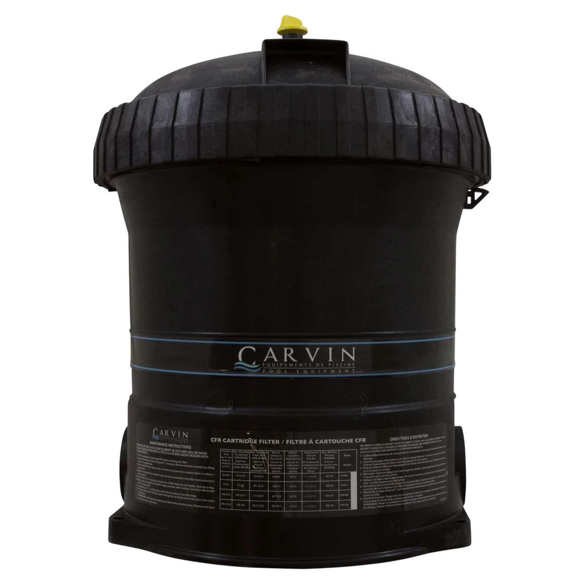 Carvin CFR-50 Complete Cartridge Filter (94222528) — front view