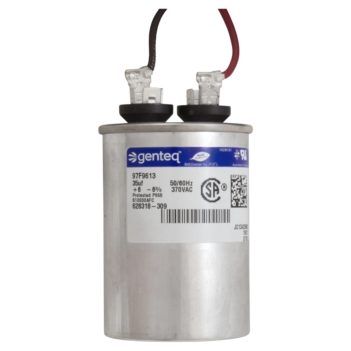 Century Centurion 4 HP Y56Y C-Face Pump Motor (B116) — product label