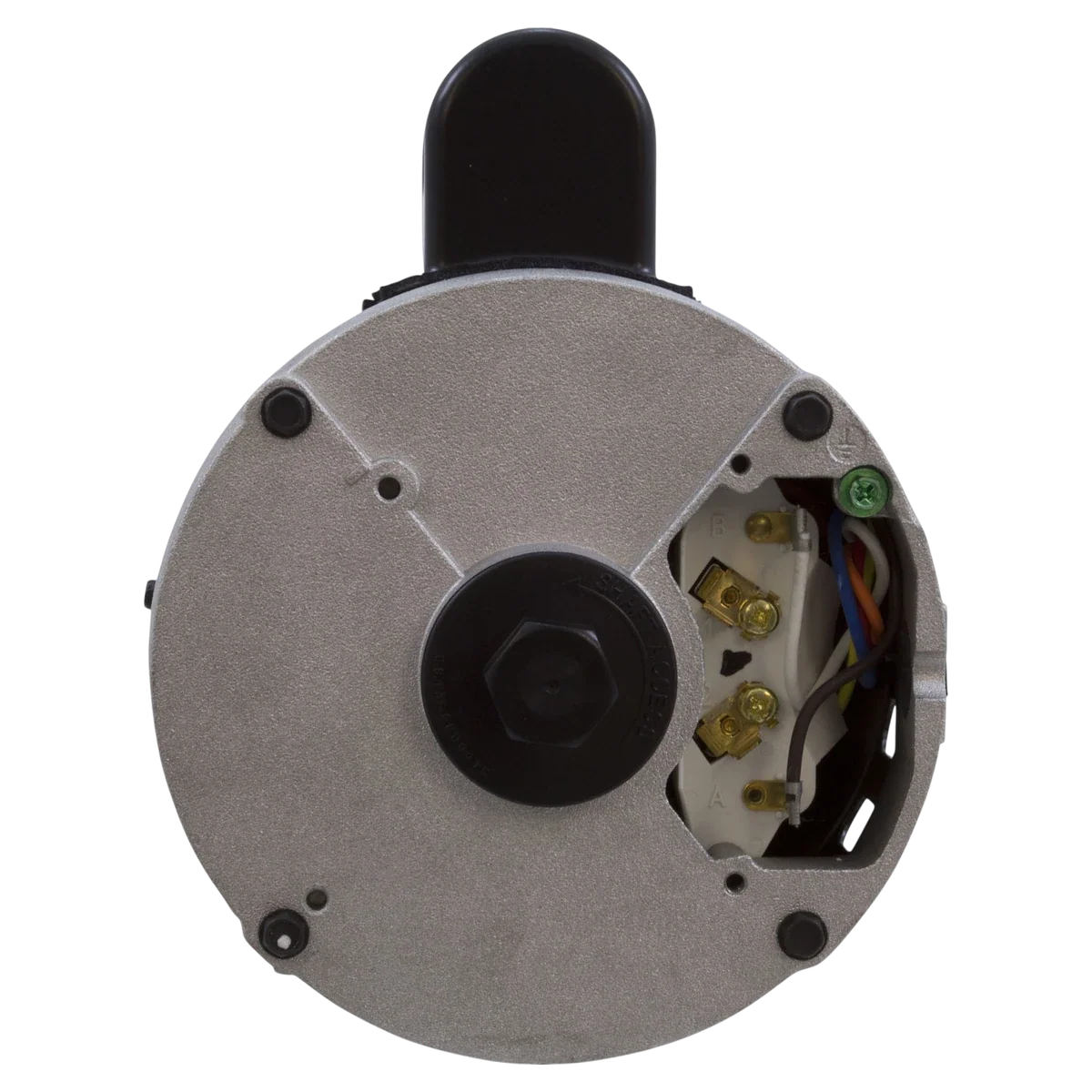 Century 1.5HP Pool Pump Motor 56J Frame (B129) — shaft reverse view