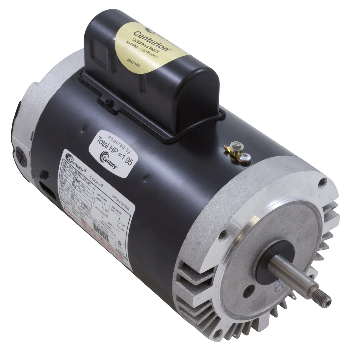 Century 1.5HP Pool Pump Motor 56J Frame (B129)