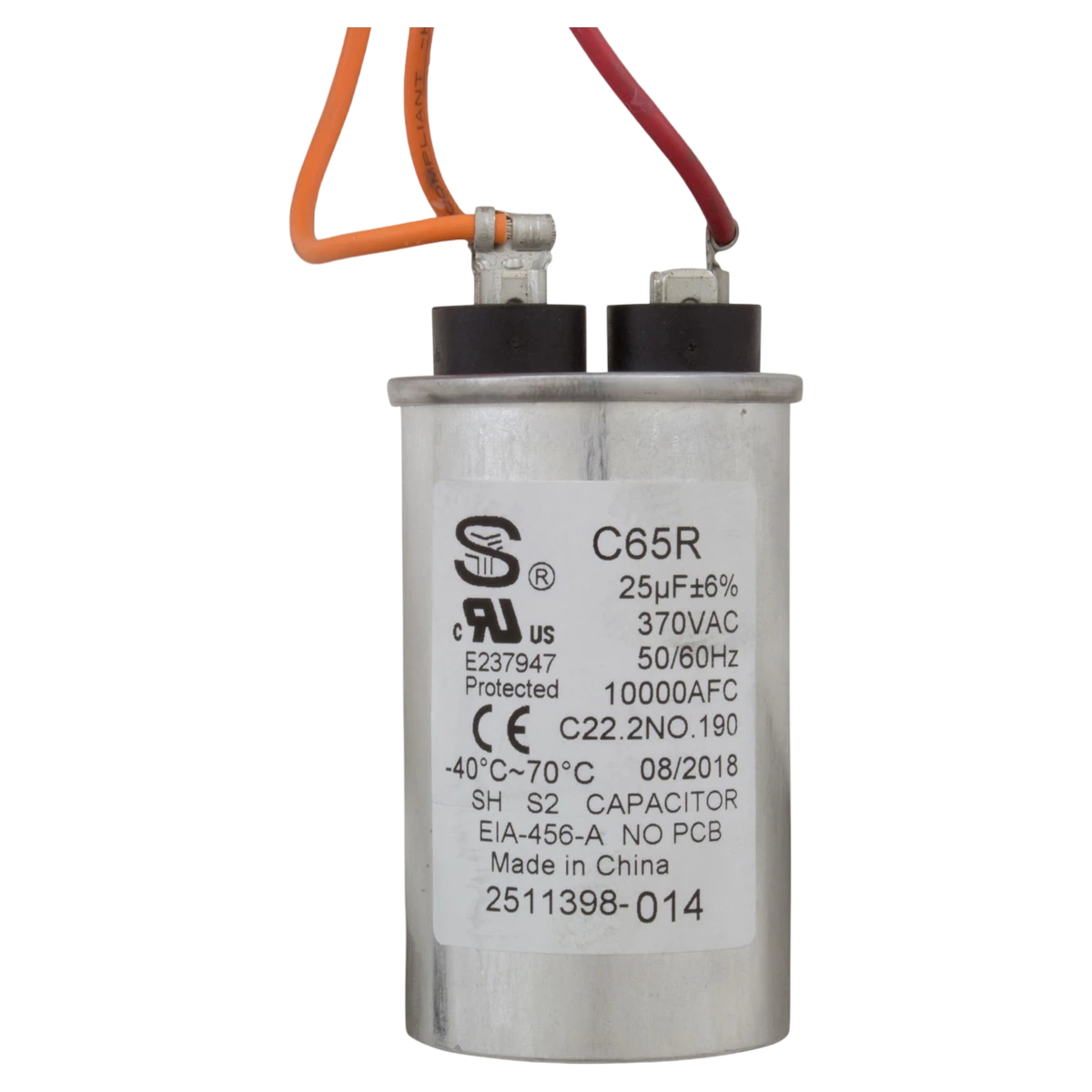 Century 1.5HP Pool Pump Motor (B229SE) — product label