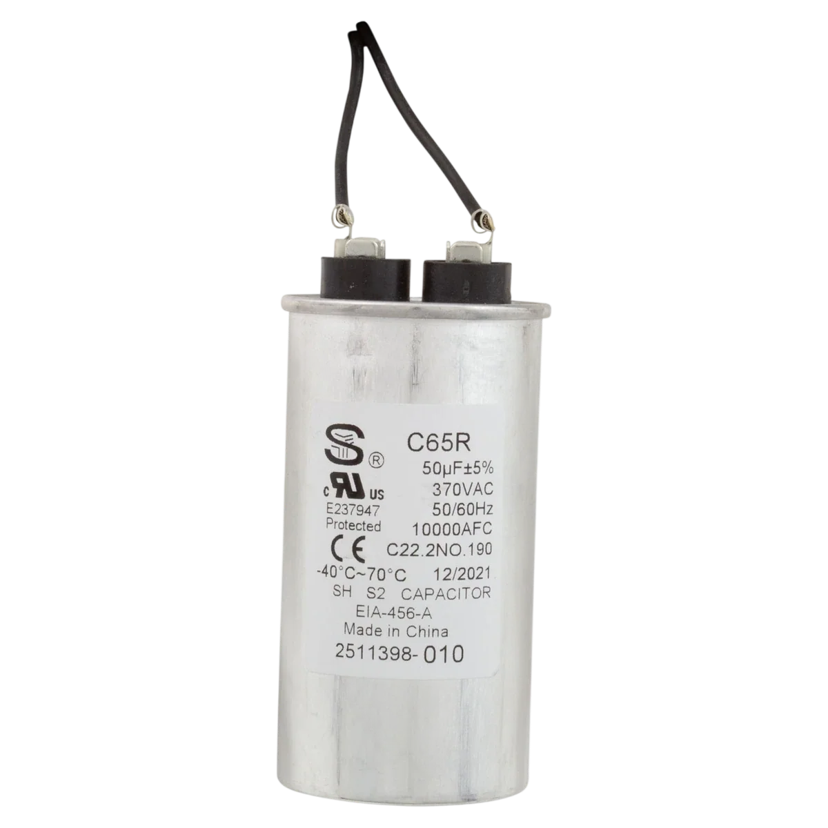 Century 1 HP Square Flange 56Y Pump Motor (B2841V1) — product label
