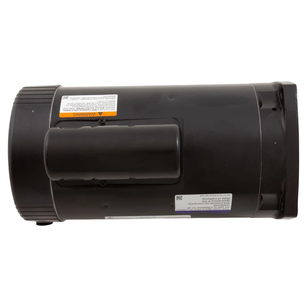 Century 1 HP Square Flange 56Y Pump Motor (B2841V1) — top view