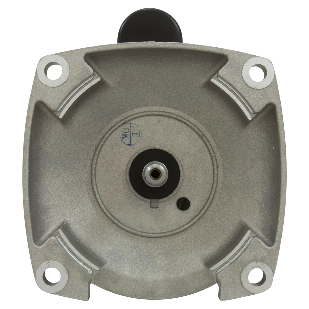 Century Centurion 3 HP Square Flange Pump Motor (B2844) — shaft view