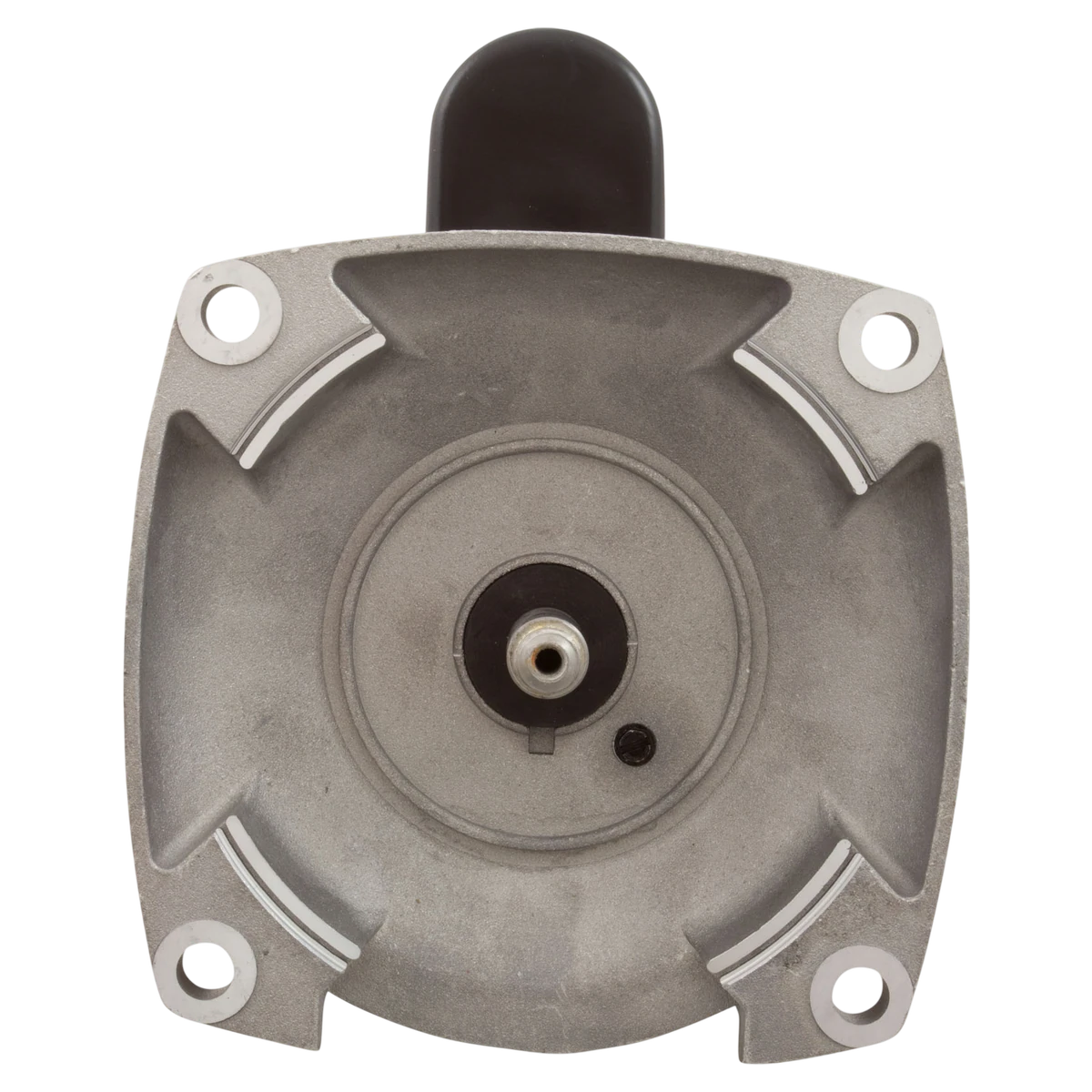 Century 1HP Square Flange Motor 56Y (B2848V1) — shaft view