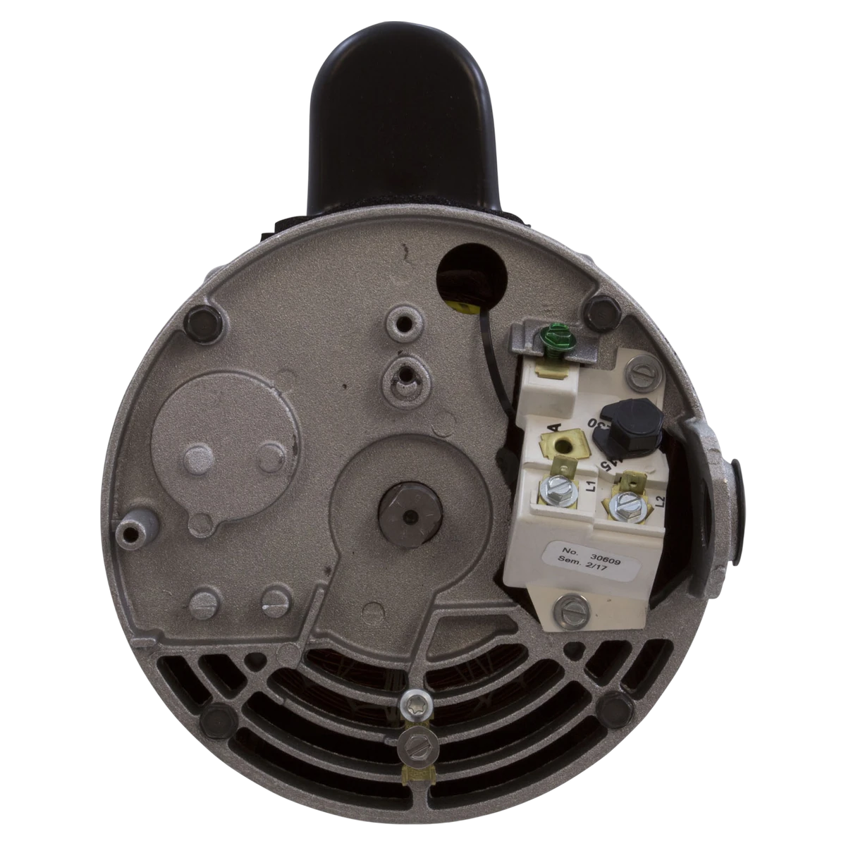 Century 1.5HP Full-Rate Pool Pump Motor (B2858) — wires view