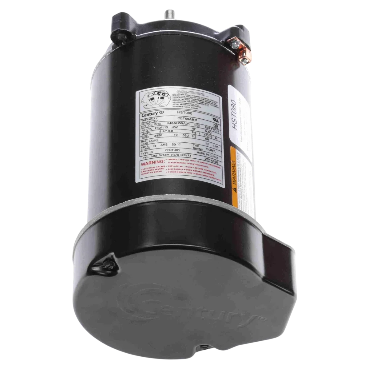 Century Centurion Pro 0.8 HP Pump Motor (HST080)