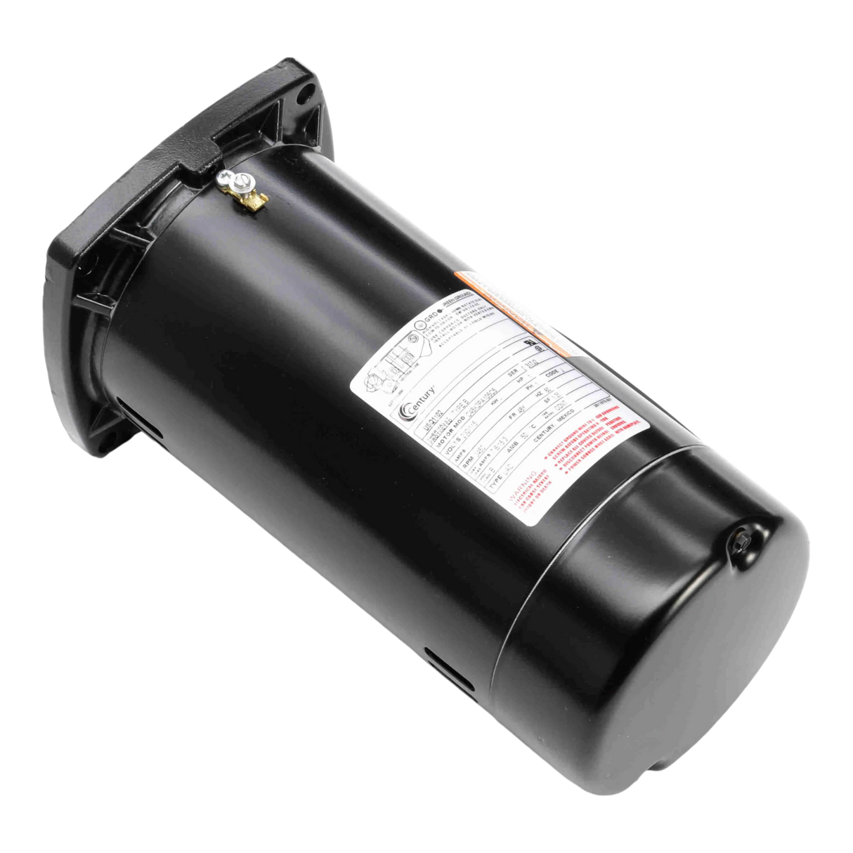 1 HP Pump Motor Square Flange - 1-Speed 1-Phase 115/230 Volts - Up-Rated, USQ1102