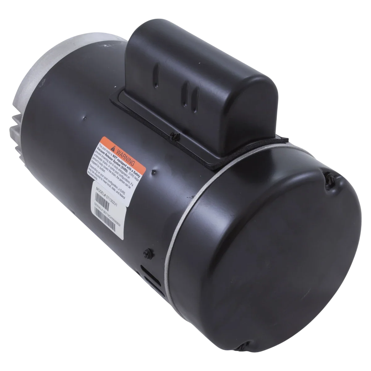 Century Pump Motor 3HP 1Ph 56J Frame (ST1302V1) — reverse view