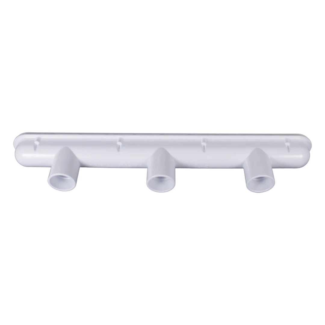 CMP 32 inch White VGB Unblockable Channel Main Drain - Bottom View