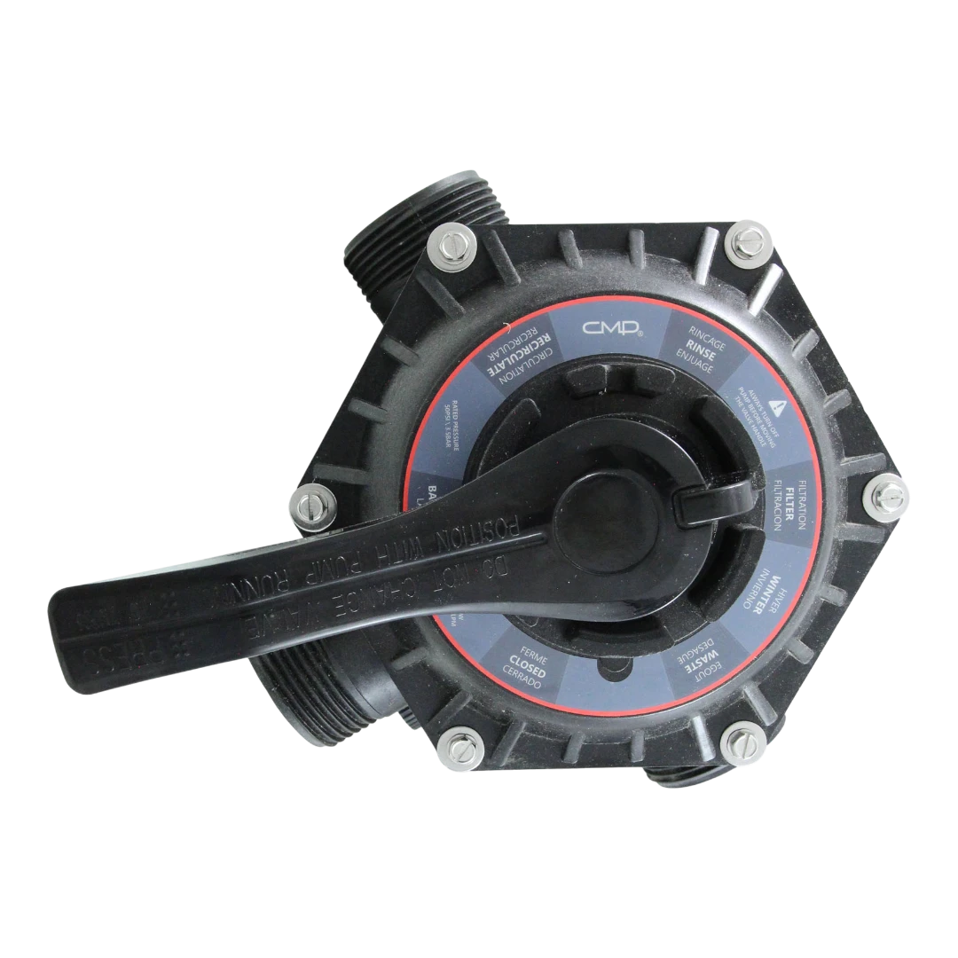 CMP Top Mount Multiport Valve 27502-154-000 for Pentair Filters