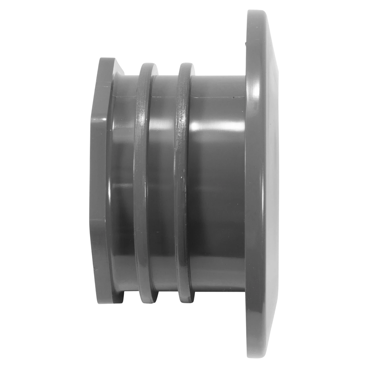 Custom Molded Products Gunite Return Wall Fitting 1-1/2" (25523-107-000) — side view