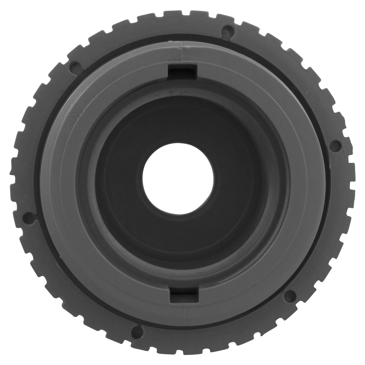 Custom Molded Products Eyeball Fitting 1-1/2" MPT 1/2" Orifice (25552-201-000) — back view