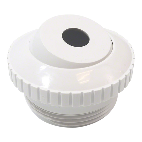 Directional Eyeball Inlet Fitting - 1-1/2 Inch MIP - 1/2 Inch Opening - White - EZ Pools
