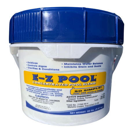 E-Z Pool 20 lb Bucket, All-In-One Concentrated Pool Blend - EZ Pools