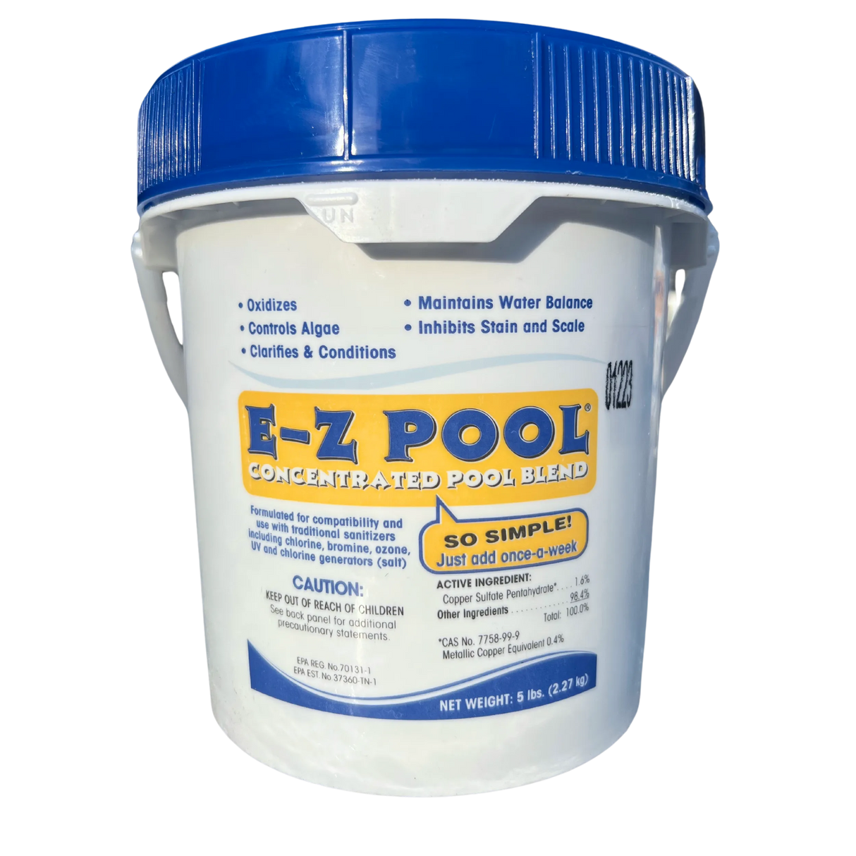 E-Z Pool 5lb All in One Concentrated Pool Care Solution | EZP05