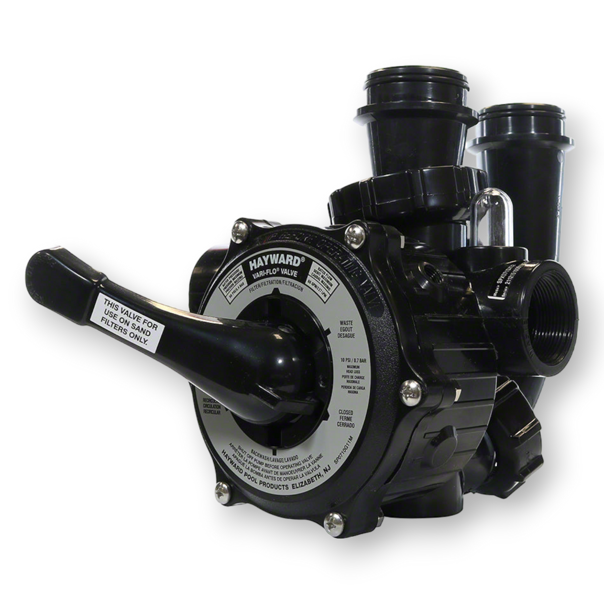 Hayward Vari-Flo 1-1/2" 6-Position Multi-Port Valve | Side-Mount | SPX0710X32