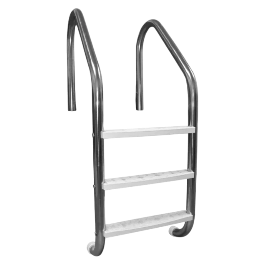 Global Pool Products 3 Step Economy Ladder GPP-LD-E49-3ST-SS-EW Pool Ladder