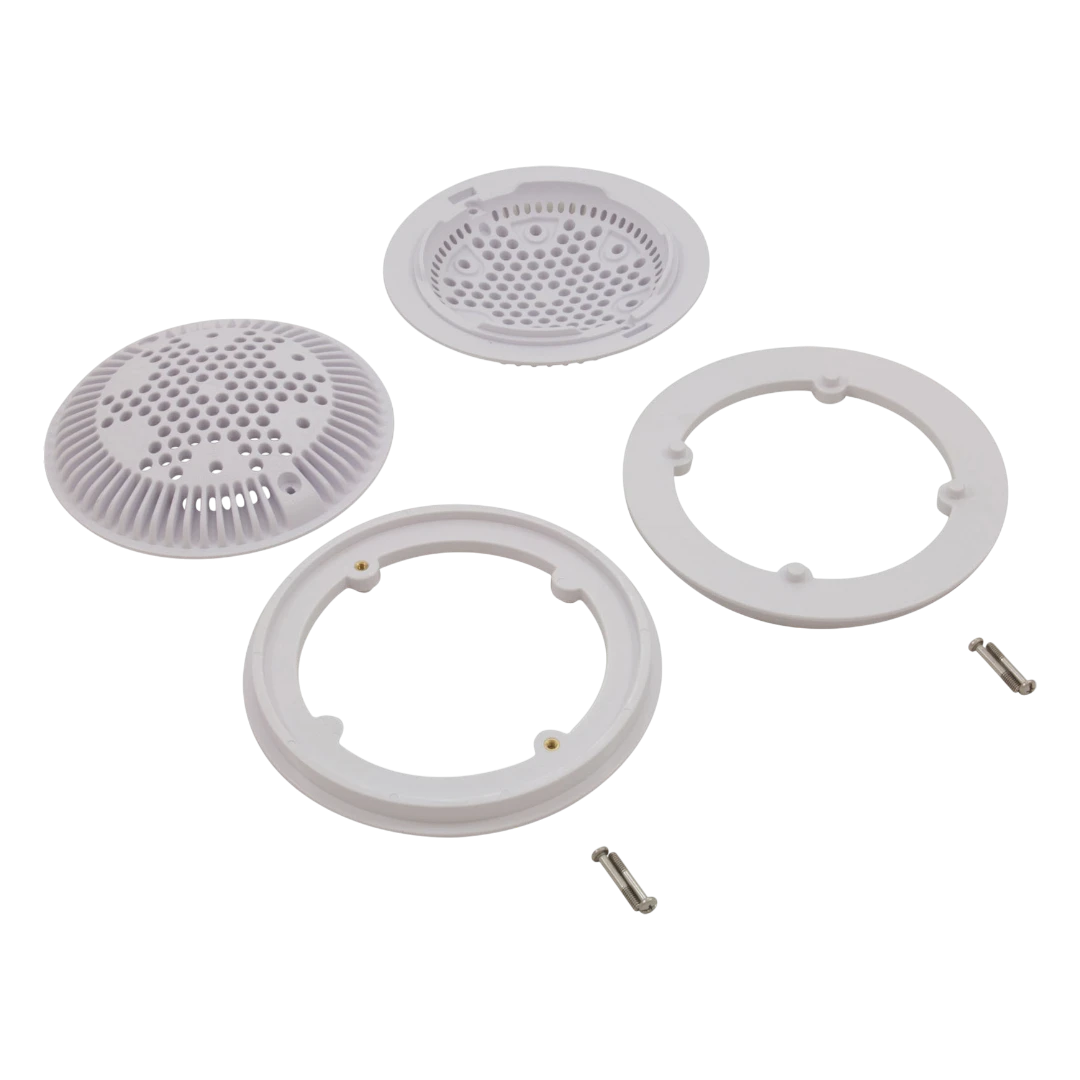 Hayward 8" Round Frame and Cover Kit - White