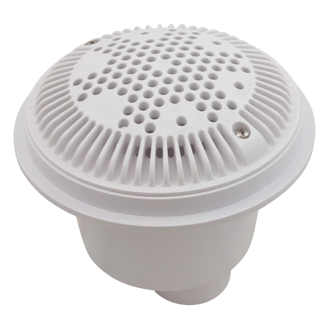 8" Round Suction Outlet for Concrete Pools - Hayward