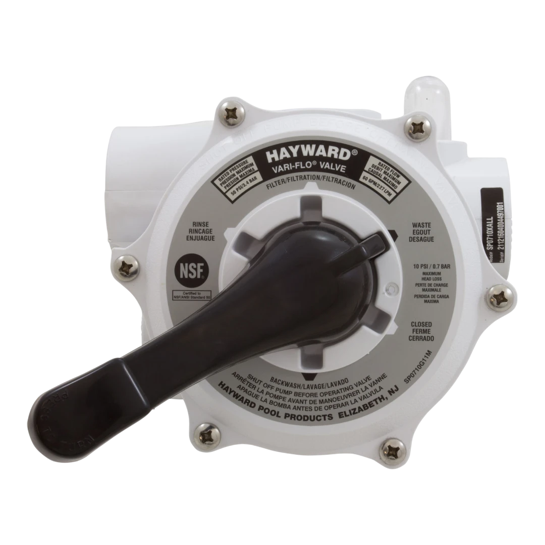 Hayward SP0710XALL Vari-Flo Valve - Top