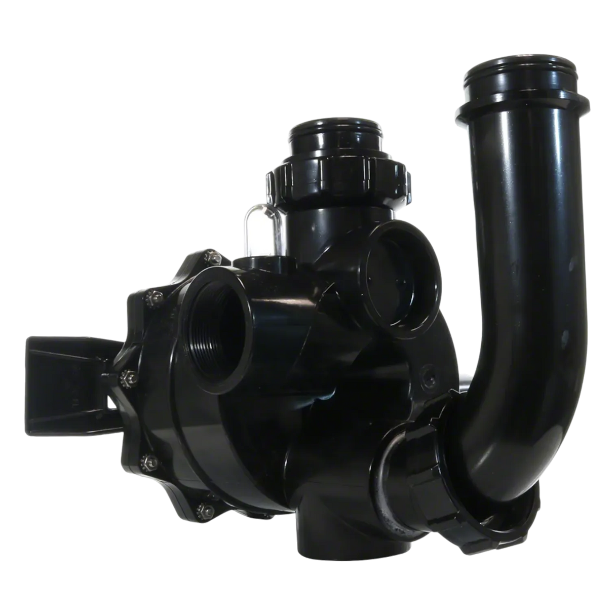 2" Black Vari-Flo Side Mount Multiport Valve
