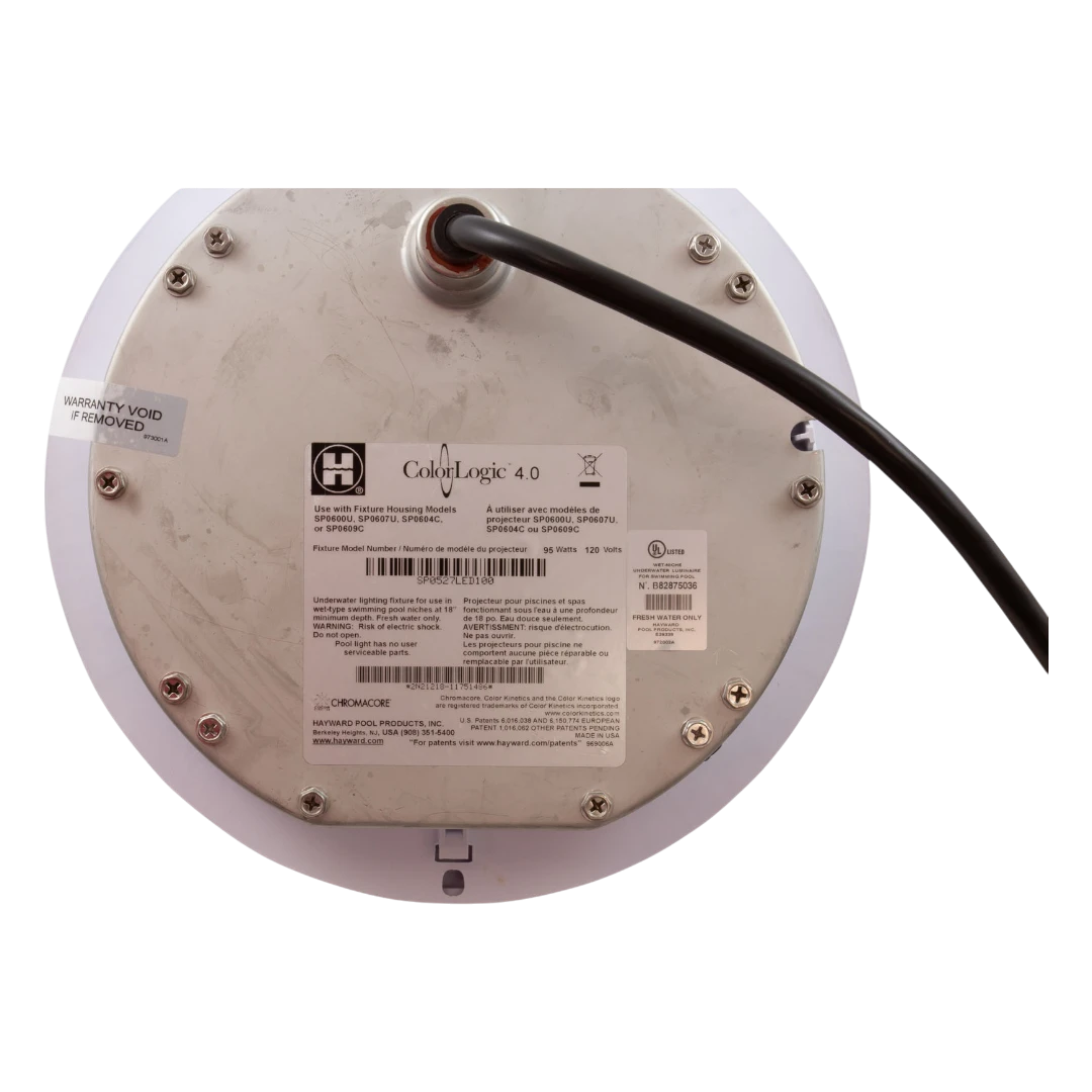 Hayward W3SP0527LED100 ColorLogic 4.0 Pool Light, Plastic Casing