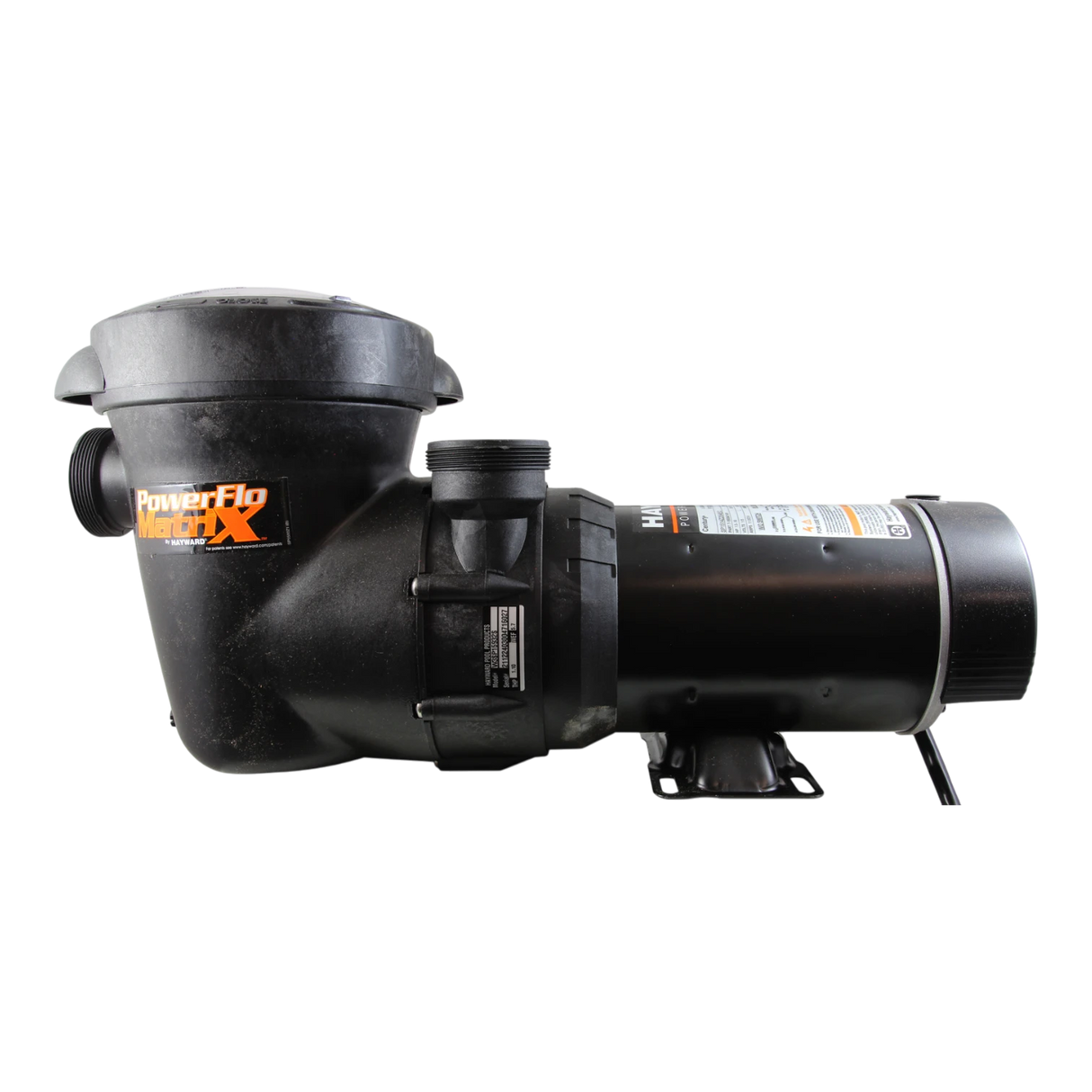 PowerFlo Matrix 2-Speed Above-Ground Pool Pump, 1.5HP (Side View) - EZ Pools