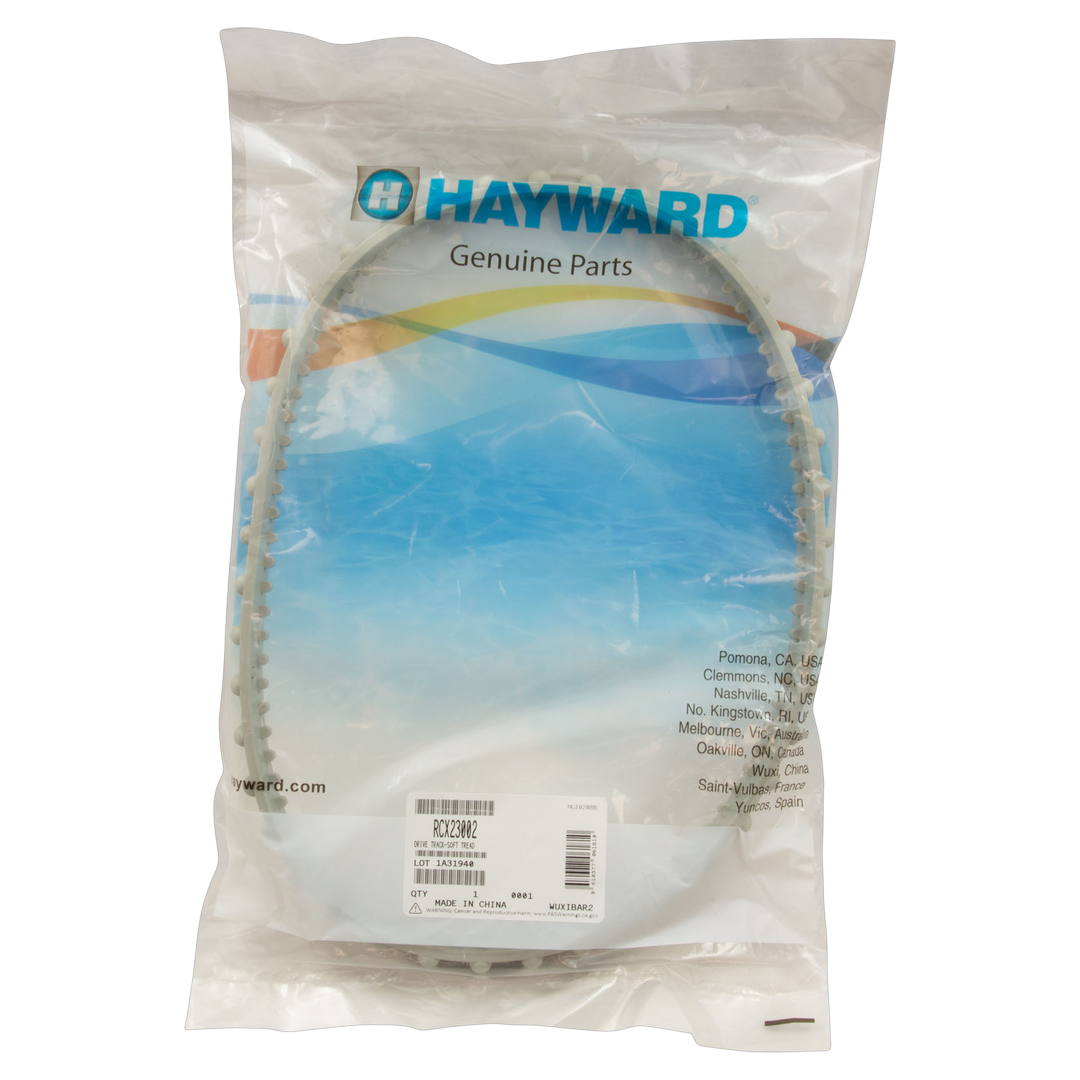 Packaged Hayward Genuine Parts with circular drive track inside