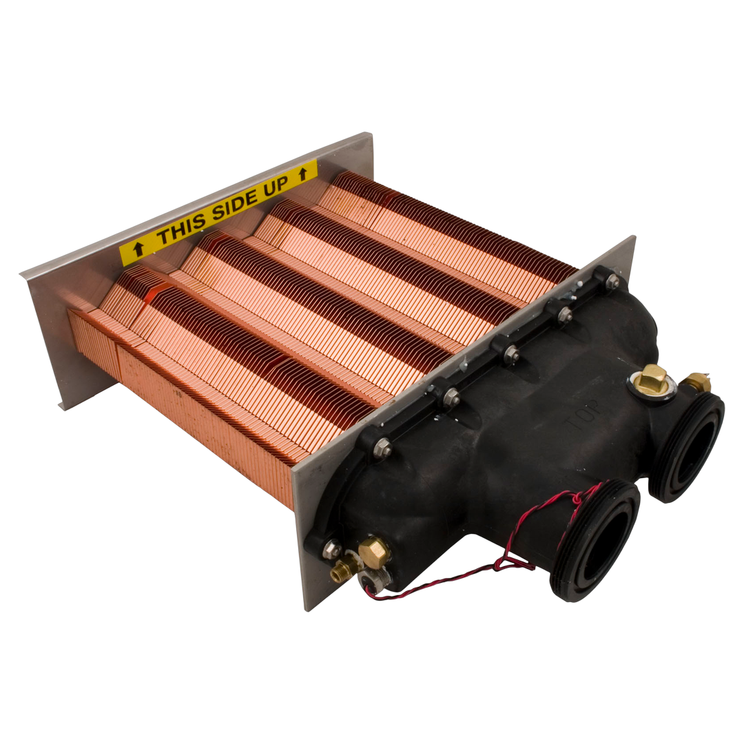 Hayward HAXHXA1153 heat exchanger assembly with copper fins