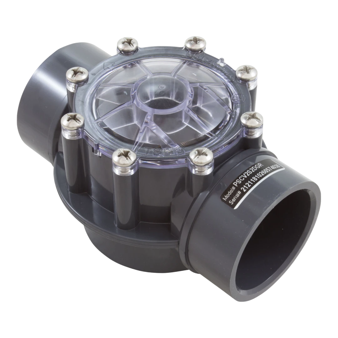 Hayward PSCV2S2DGR PVC Check Valve 2 inch x 2.5 inch