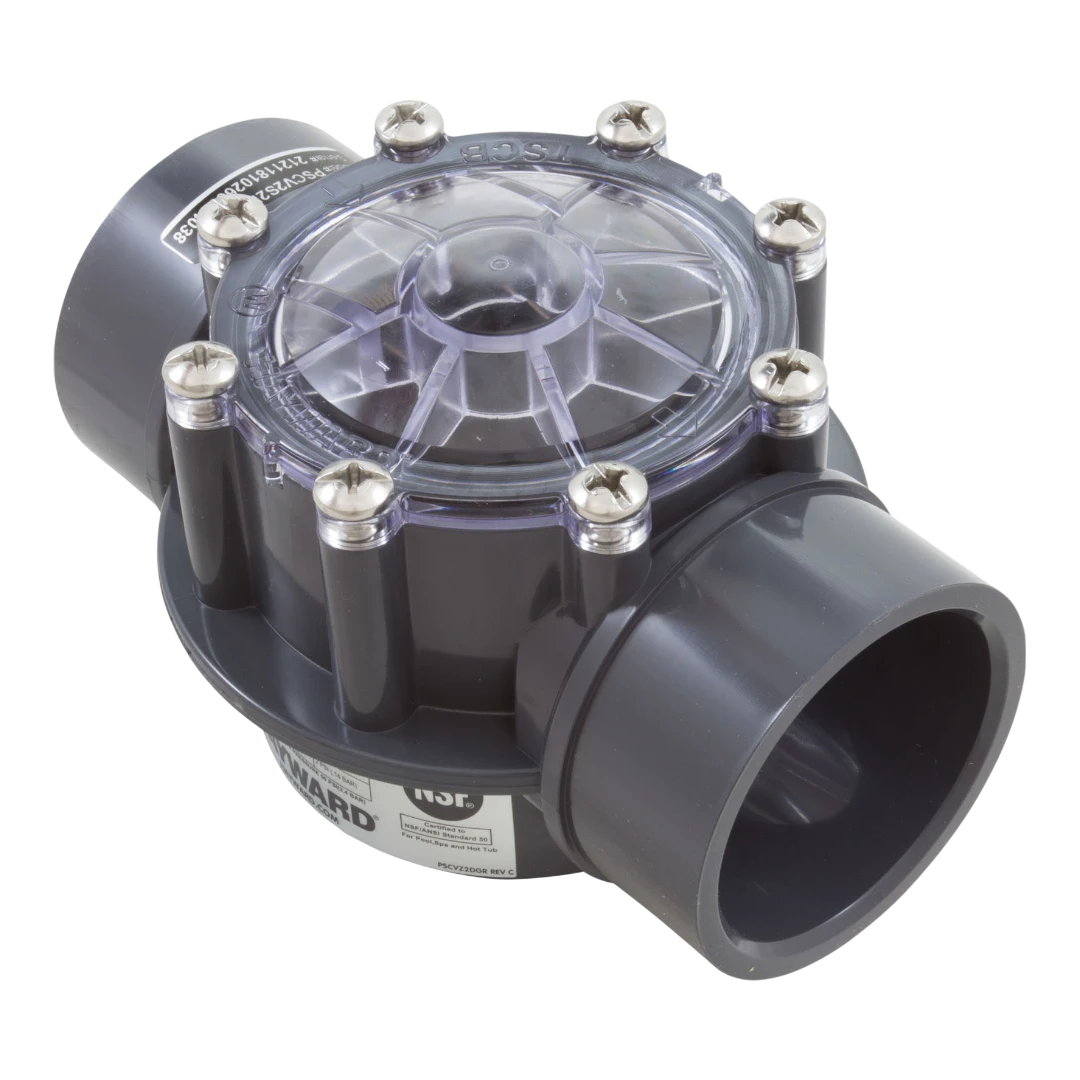Hayward PSCV2S2DGR PVC Check Valve 2 inch x 2.5 inch