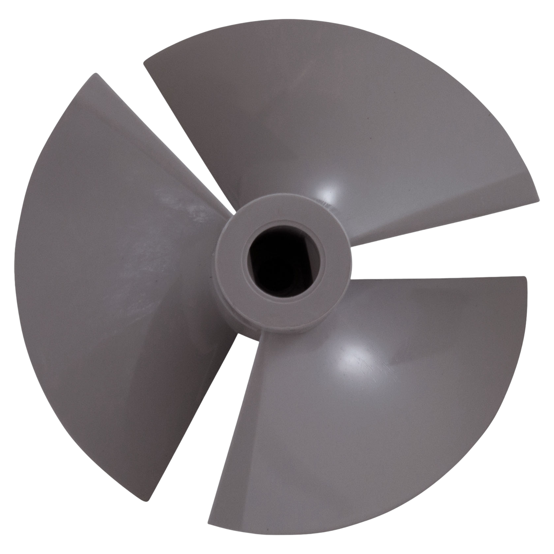 Gray three-blade impeller with circular hub RCX11000 model