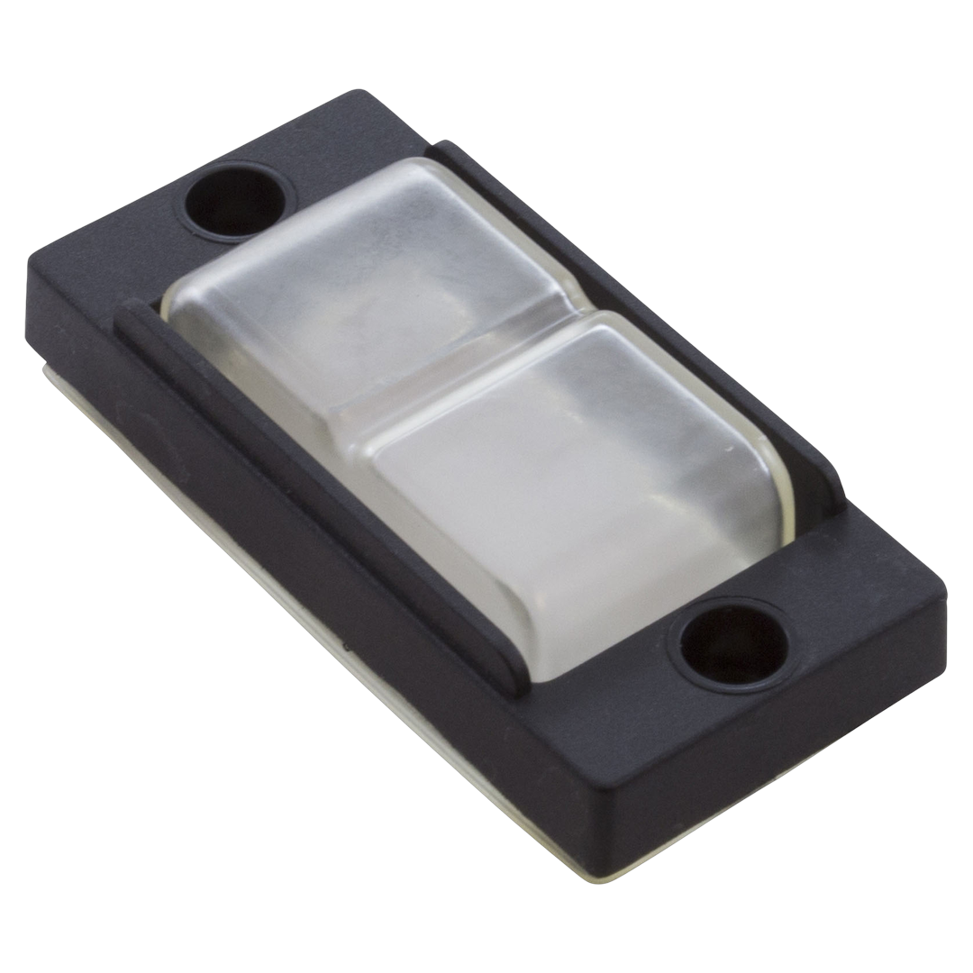 Dual-hole black base Hayward RCX31012A switch membrane cover