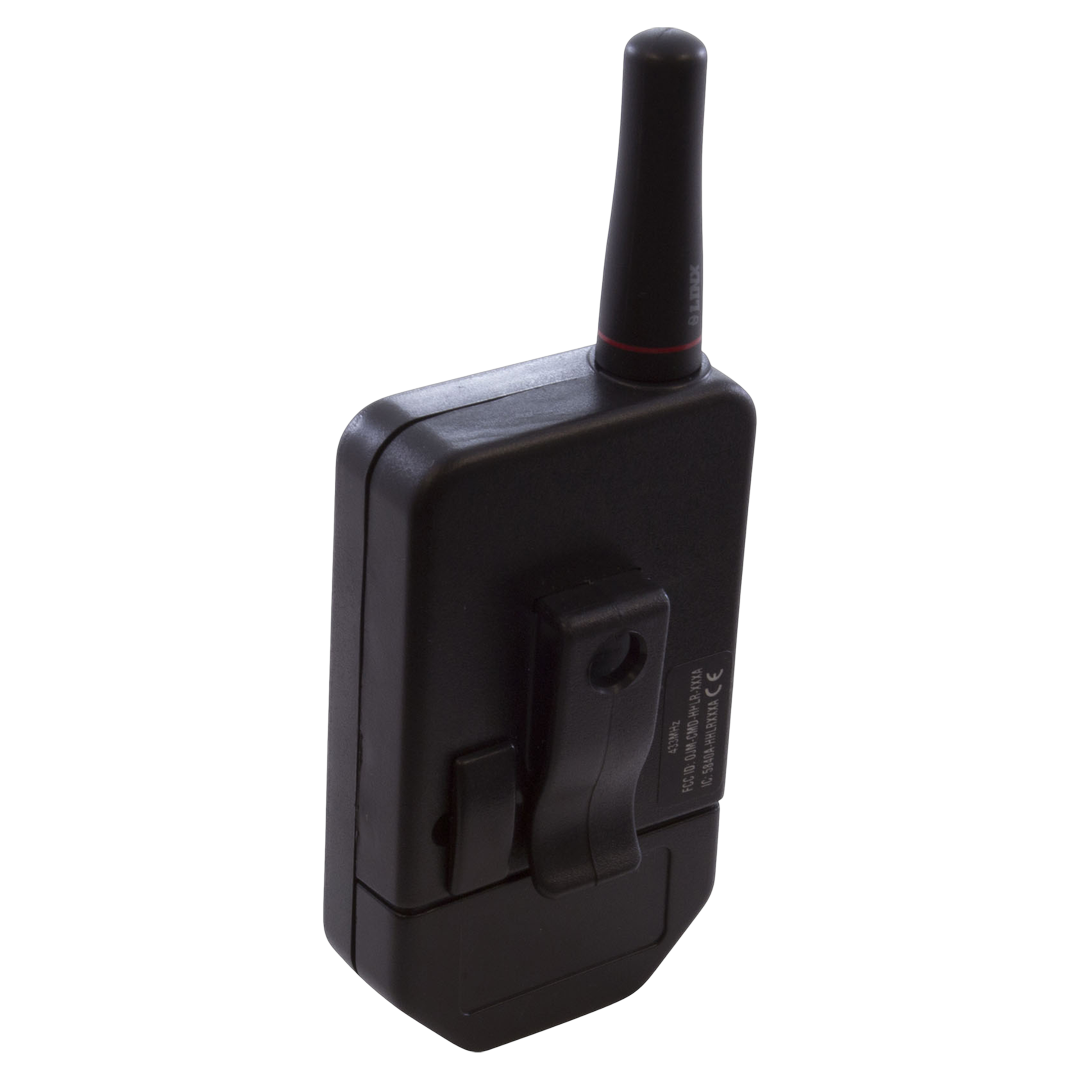 Compact Hayward RCX40215 wireless remote with antenna