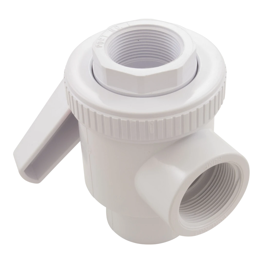 Hayward SP0735 ABS Ball Valve 1-1/2 Inch FIP Threaded with Dial Handle