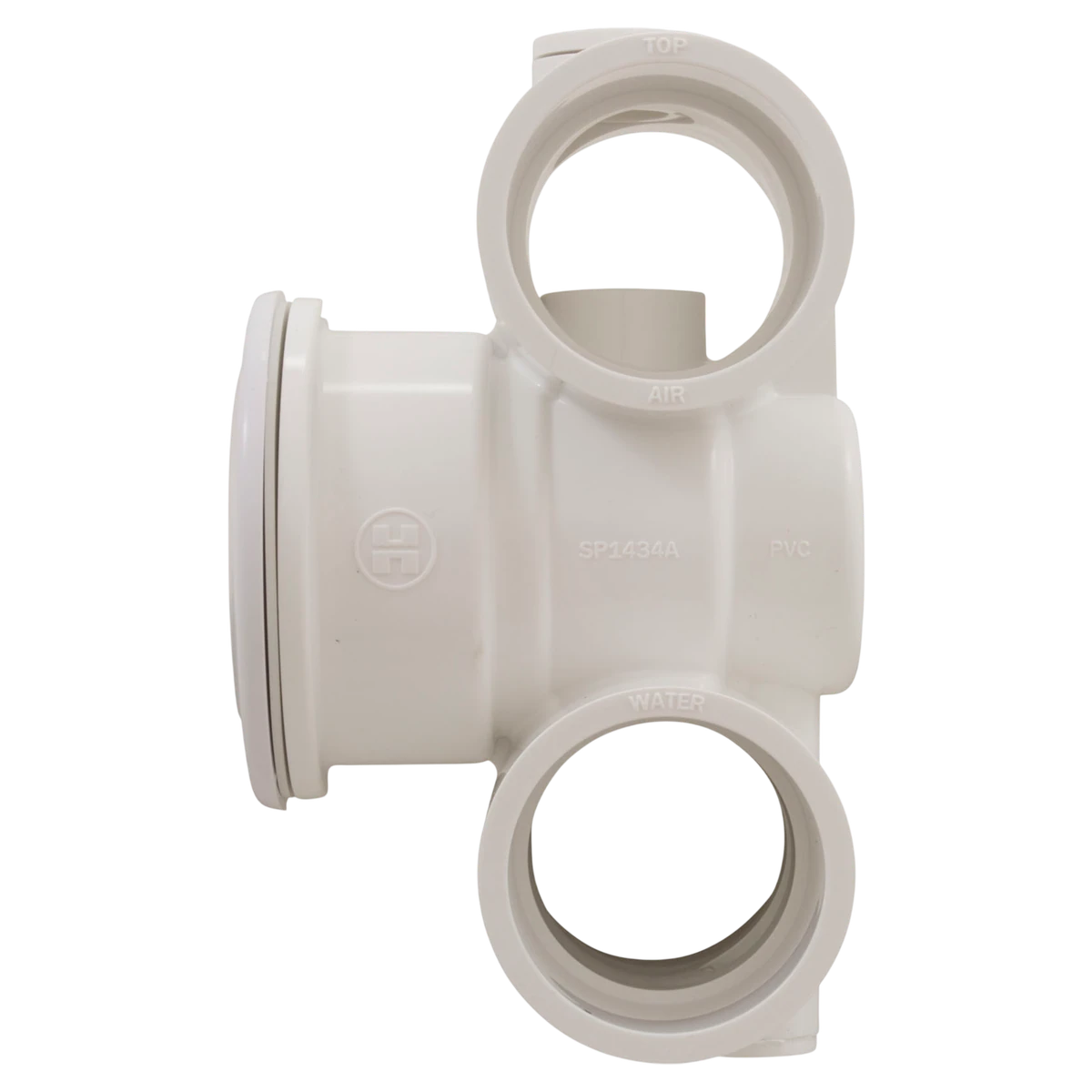 Hayward Jet-Air III Jet Body Spa White 1-1/2" x 1-1/2" (SP1434PAKA) — side 2 view