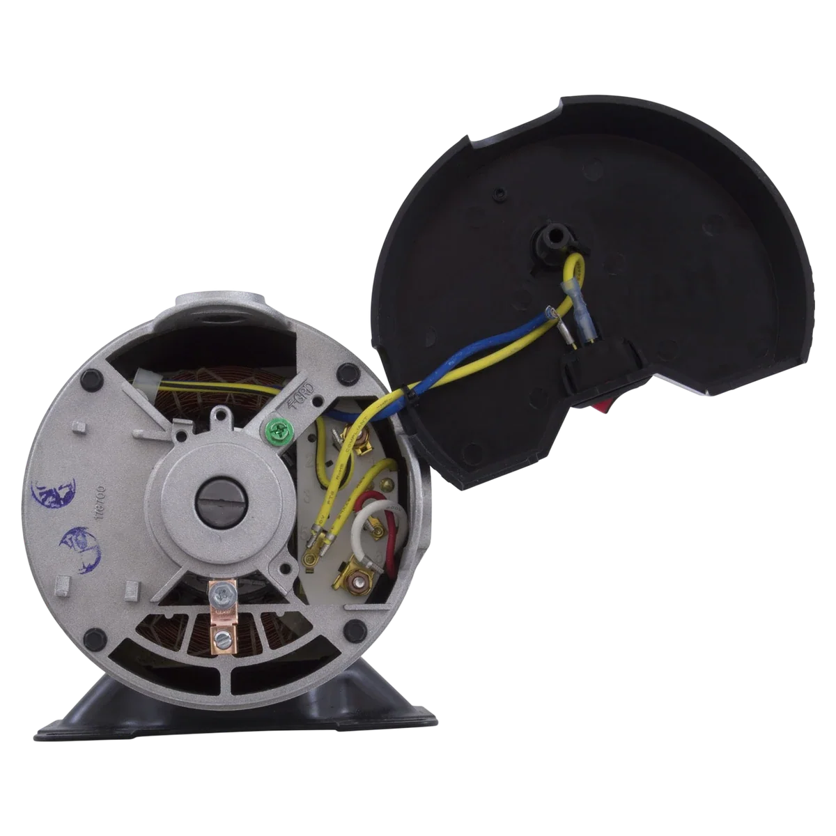 Hayward PowerFlo 1.5 HP Motor w/ Switch (SPX1515Z1E) — shaft reverse view