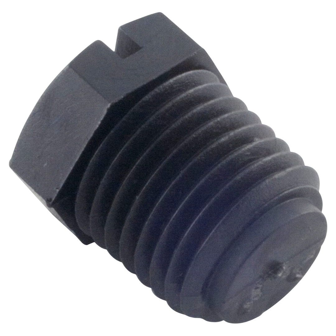 Hayward SPX1600V pipe plug reverse view shows hexagonal head