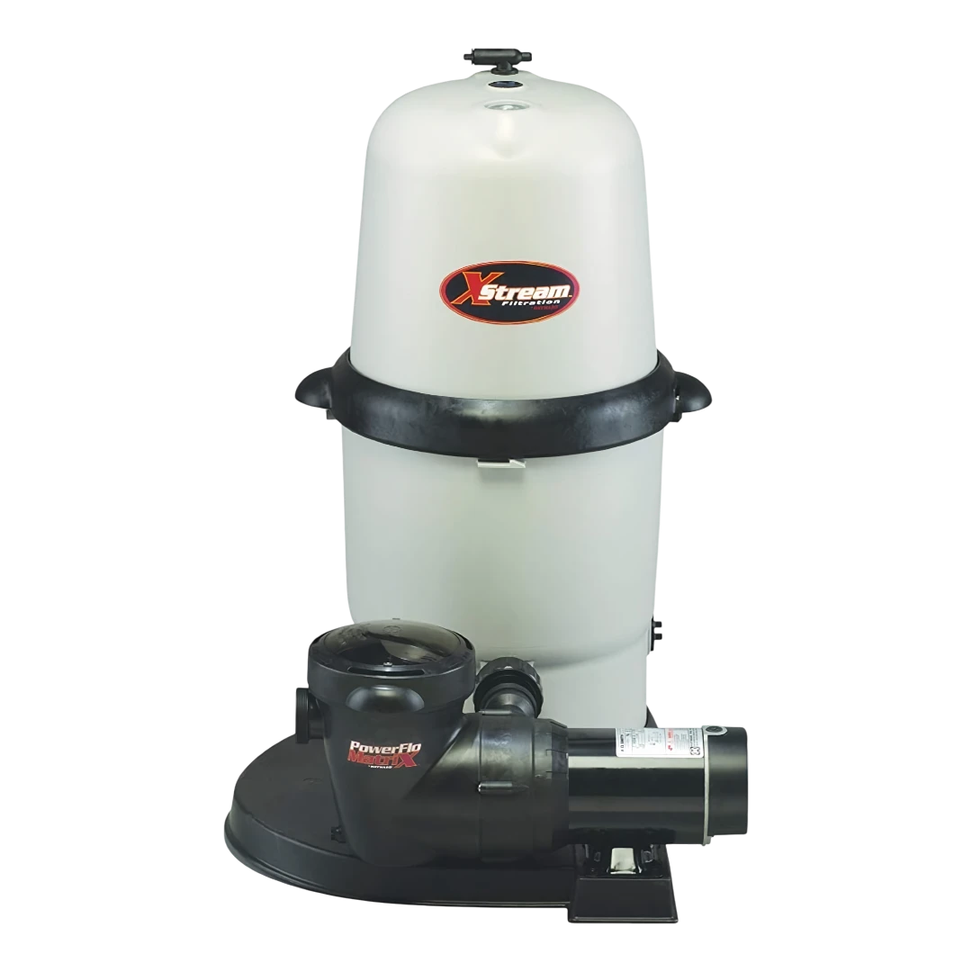 Hayward XStream 150 Sq Ft Cartridge Filter with 1.5 HP Pump