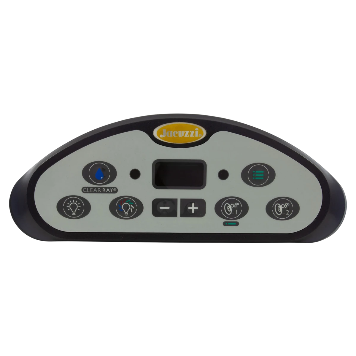 Jacuzzi J-300 2-Pump Topside Panel (6600-715) — face view