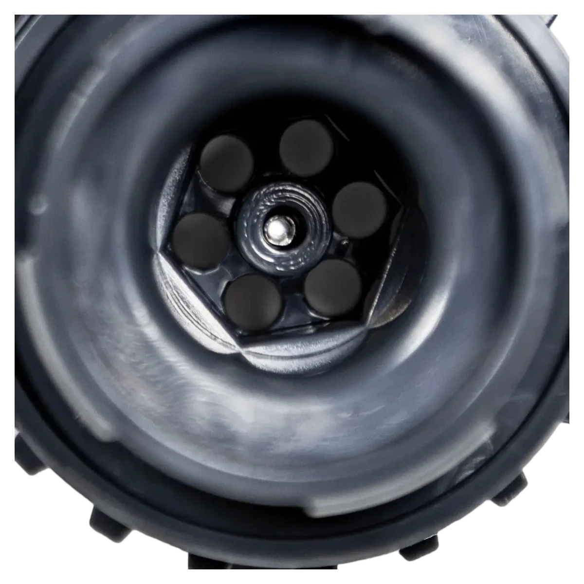 Maytronics Gray Rear Brush Assembly for Dolphin Pool Cleaners (99955380-ASSY) — front view