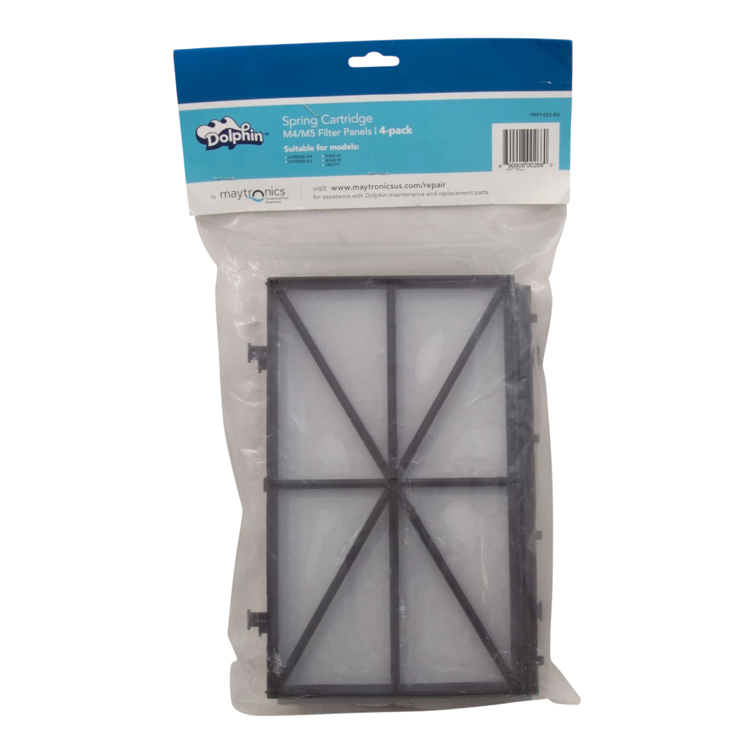 Maytronics Dolphin Fine Filter Panels 4 Pack Replacement