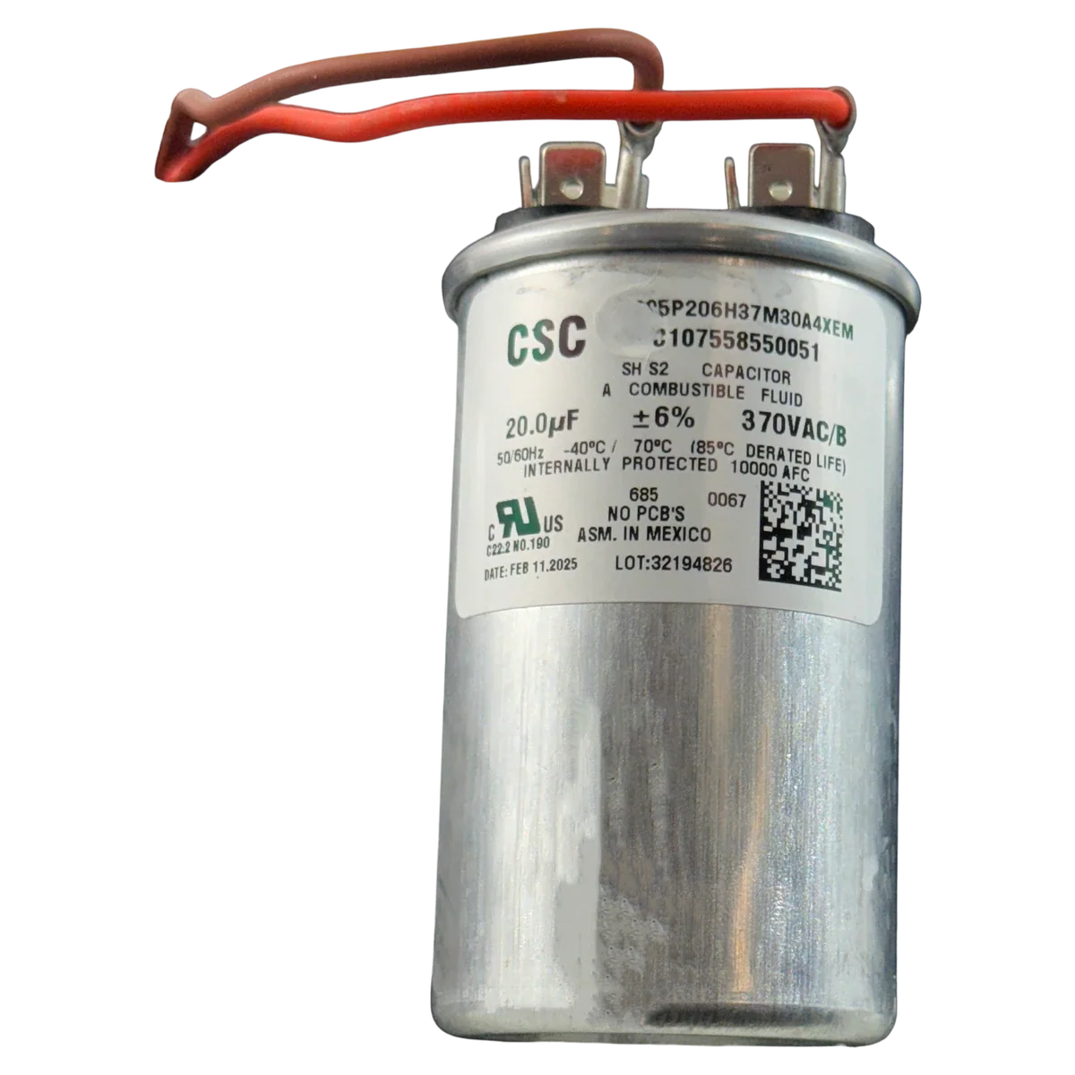 Nidec Motor Corp/US Motors 0.75HP 2-Speed 56Y Pool Motor (ASB2980) — cap view